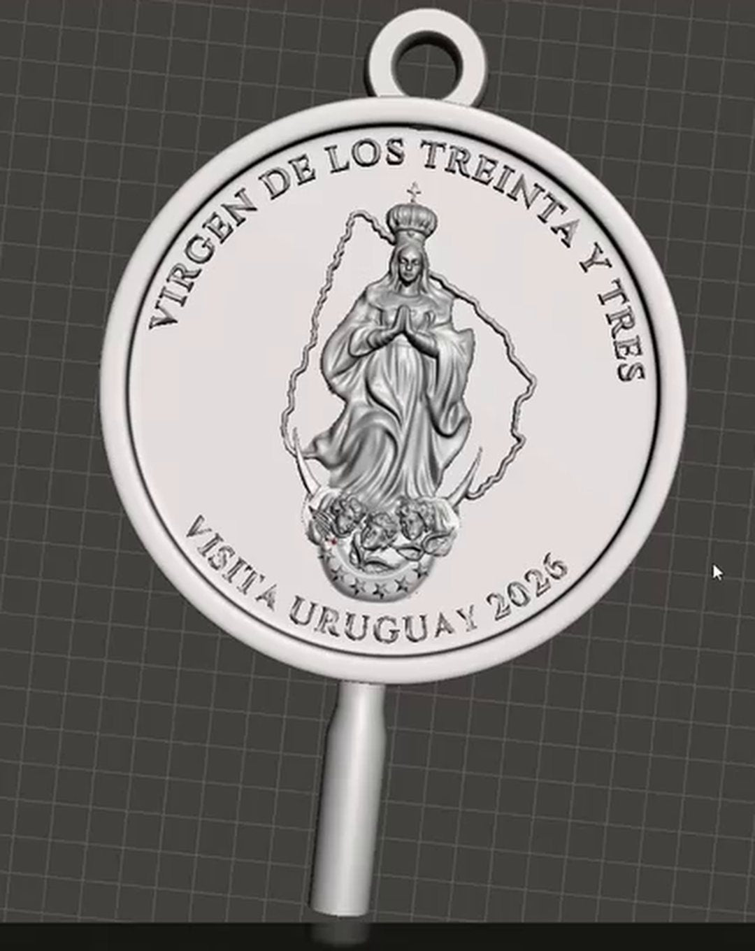 3D Virgen